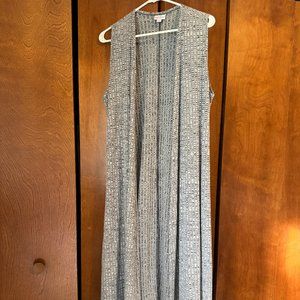 LuLaRoe Heather Gray Medium Duster